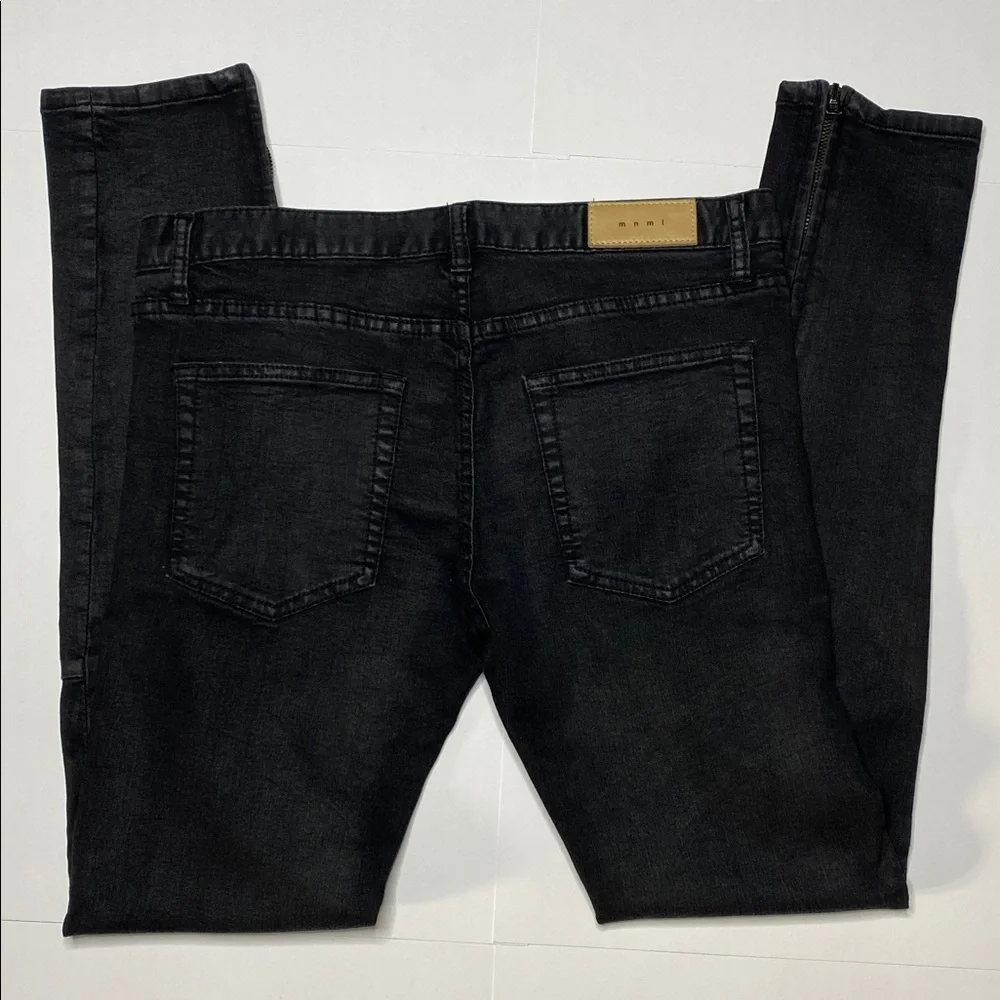 MNML Black Skinny’s - Picture 3 of 11